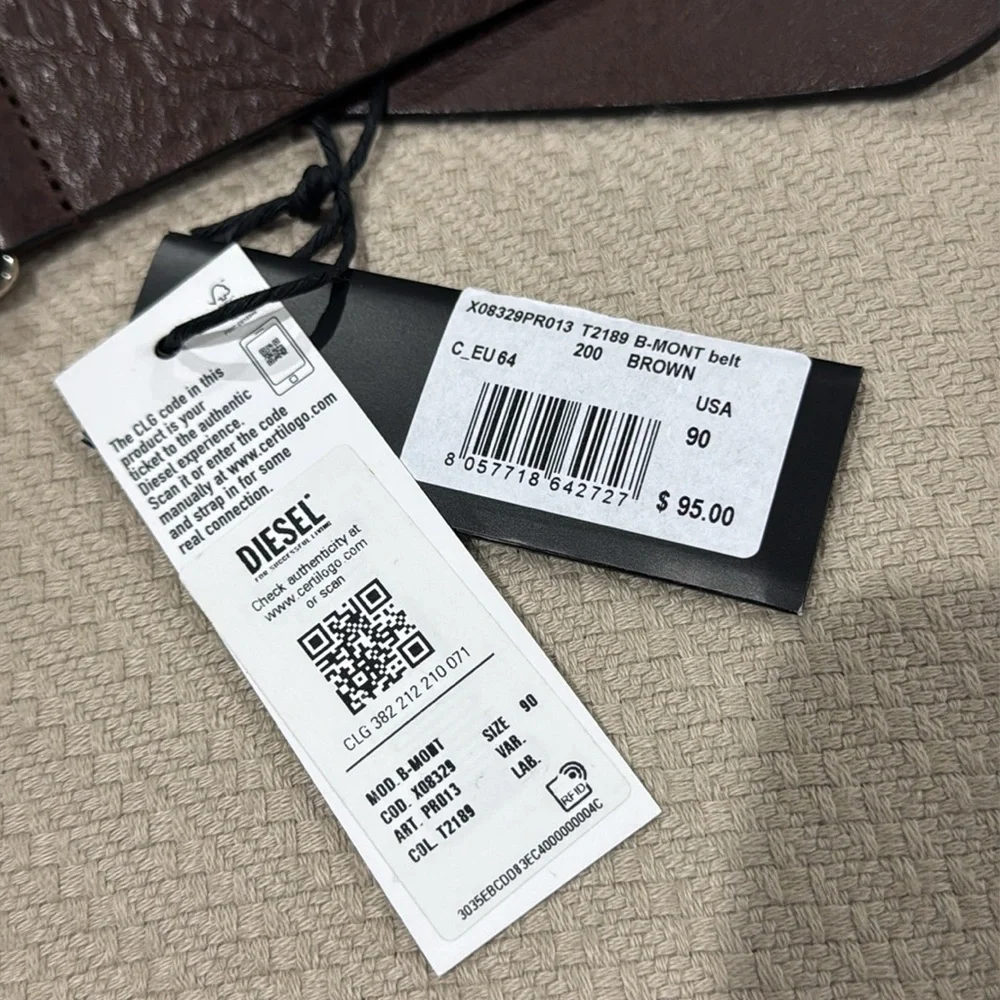 DIESEL Leather Belt